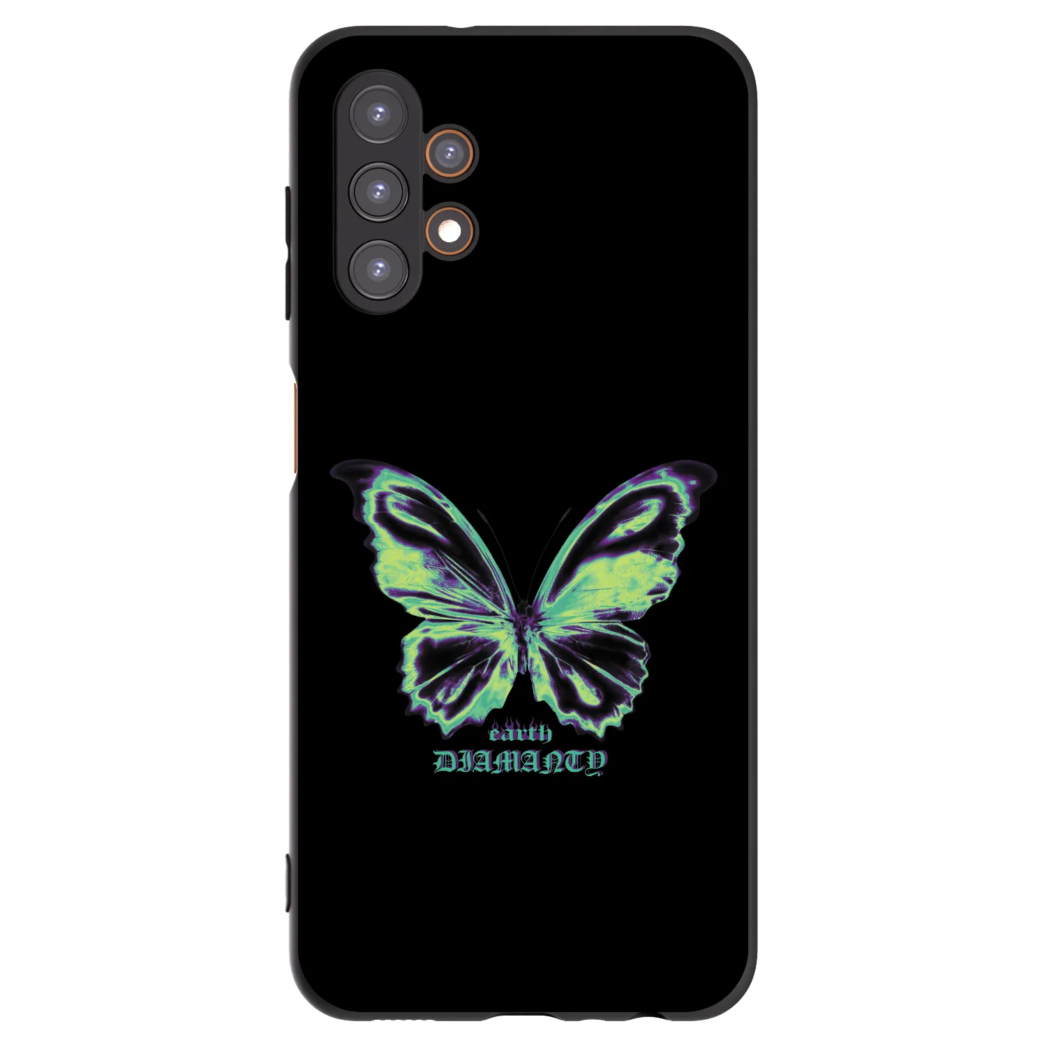 Picasee husă neagră din silicon pentru Samsung Galaxy A13 5G - Diamanty Blue