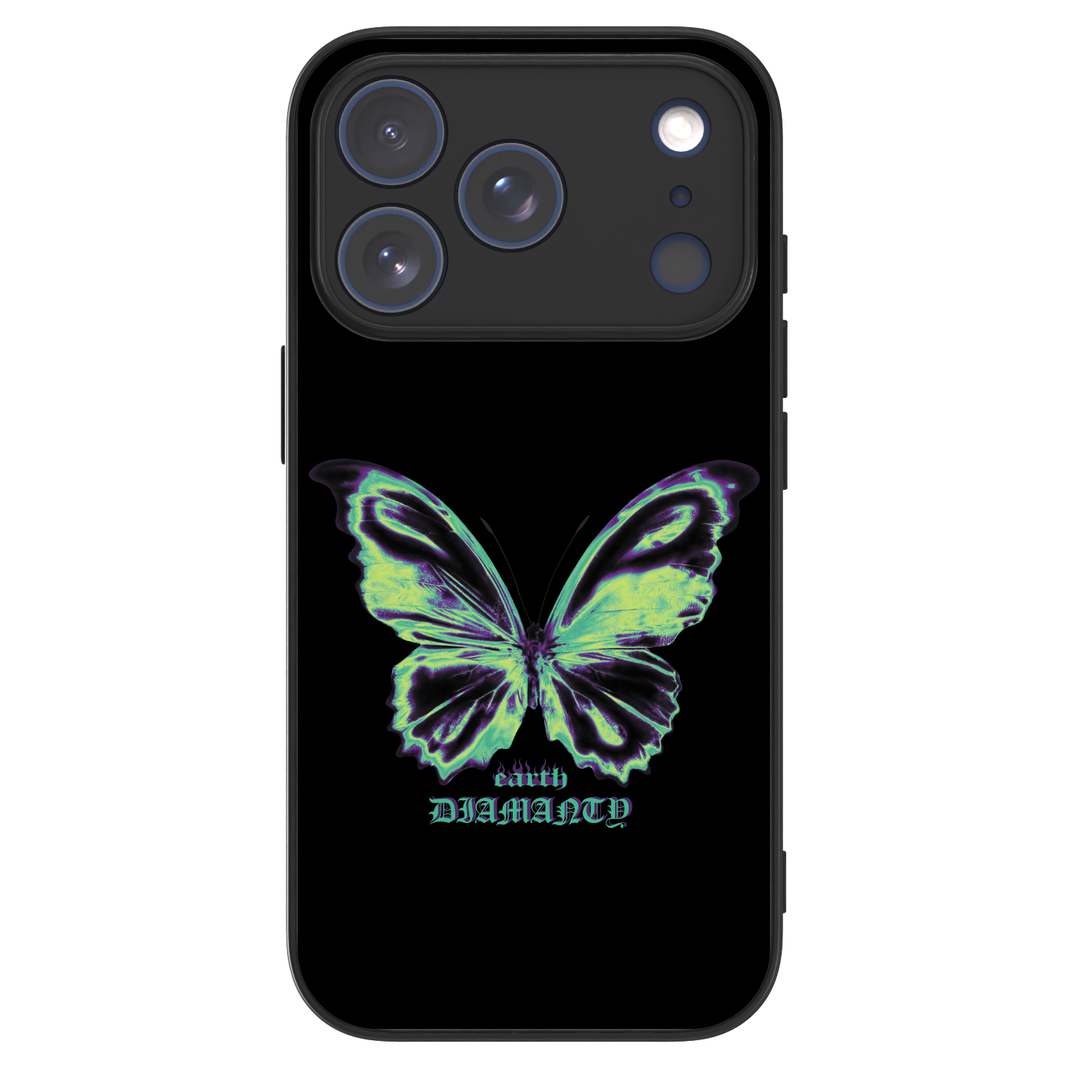 Picasee ULTIMATE CASE MagSafe pentru Apple iPhone 17 Pro - Diamanty Blue