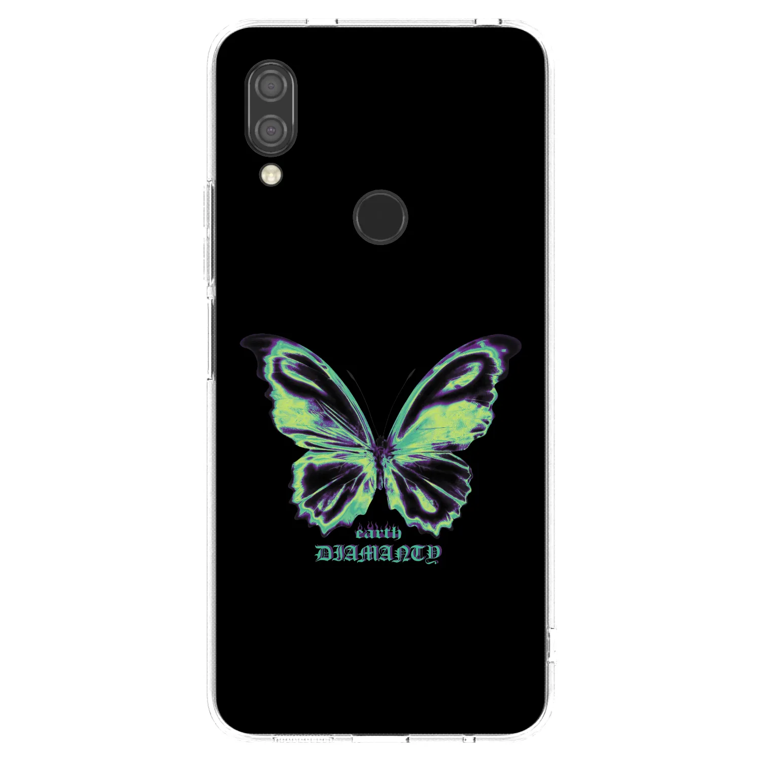 Picasee husă transparentă din silicon pentru Xiaomi Redmi 7 - Diamanty Blue