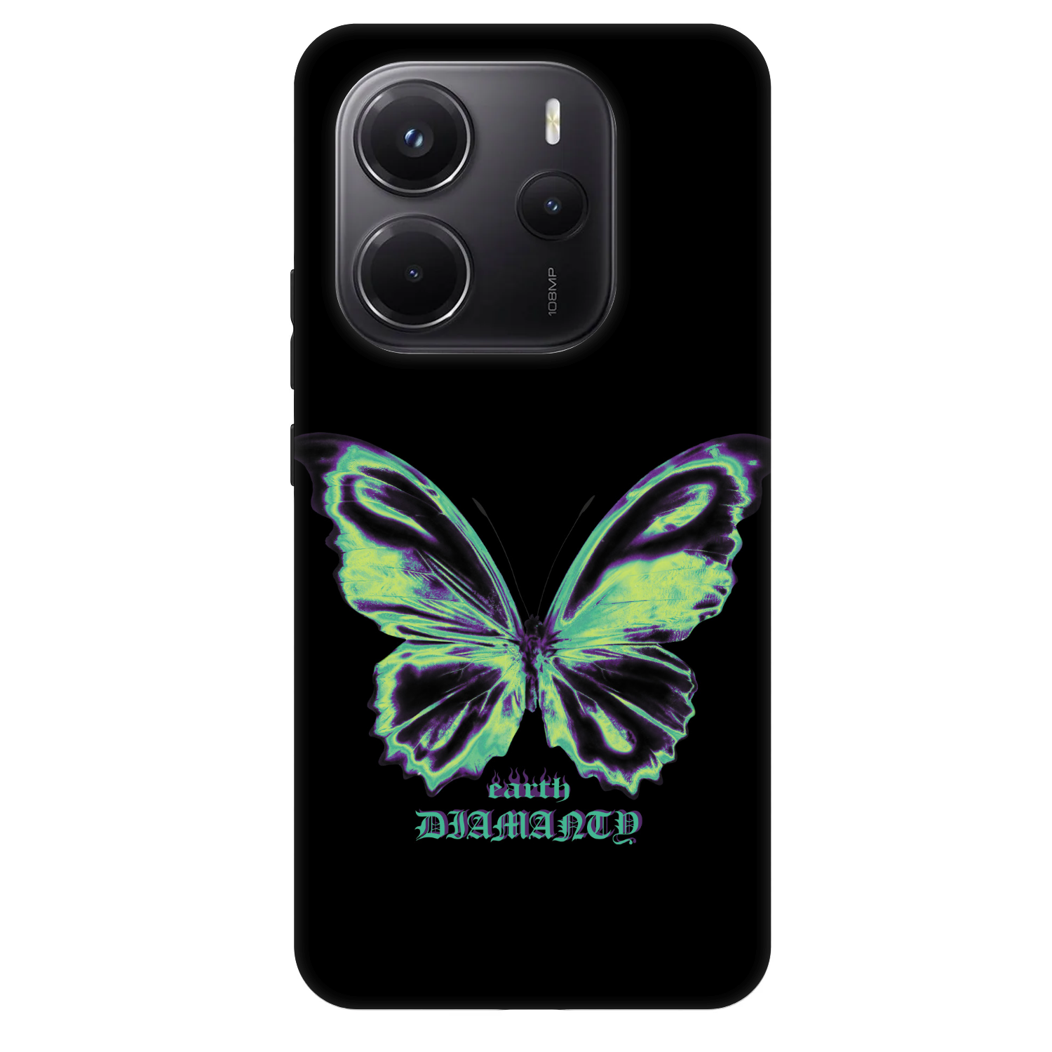 Picasee Fashion Case pentru Xiaomi Redmi Note 14 5G - Diamanty Blue