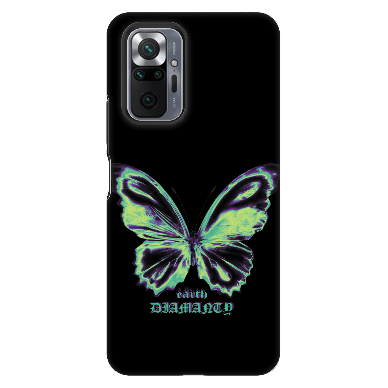 Picasee Fashion Case pentru Xiaomi Redmi Note 10 Pro - Diamanty Blue