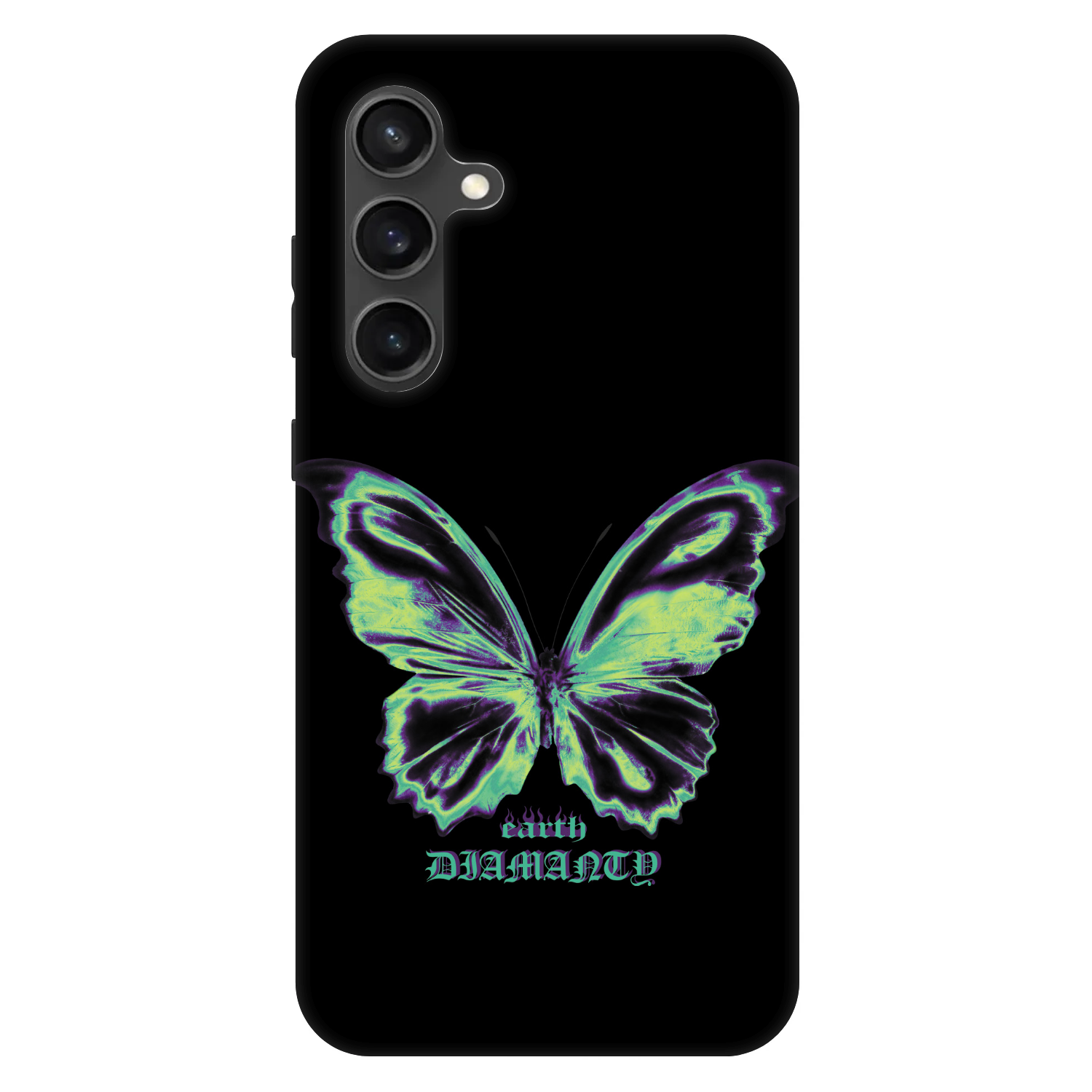 Picasee Fashion Case pentru Samsung Galaxy S24 FE S721B - Diamanty Blue