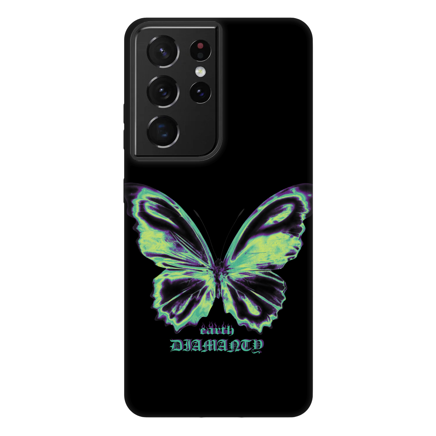 Picasee Fashion Case pentru Samsung Galaxy S21 Ultra 5G G998B - Diamanty Blue