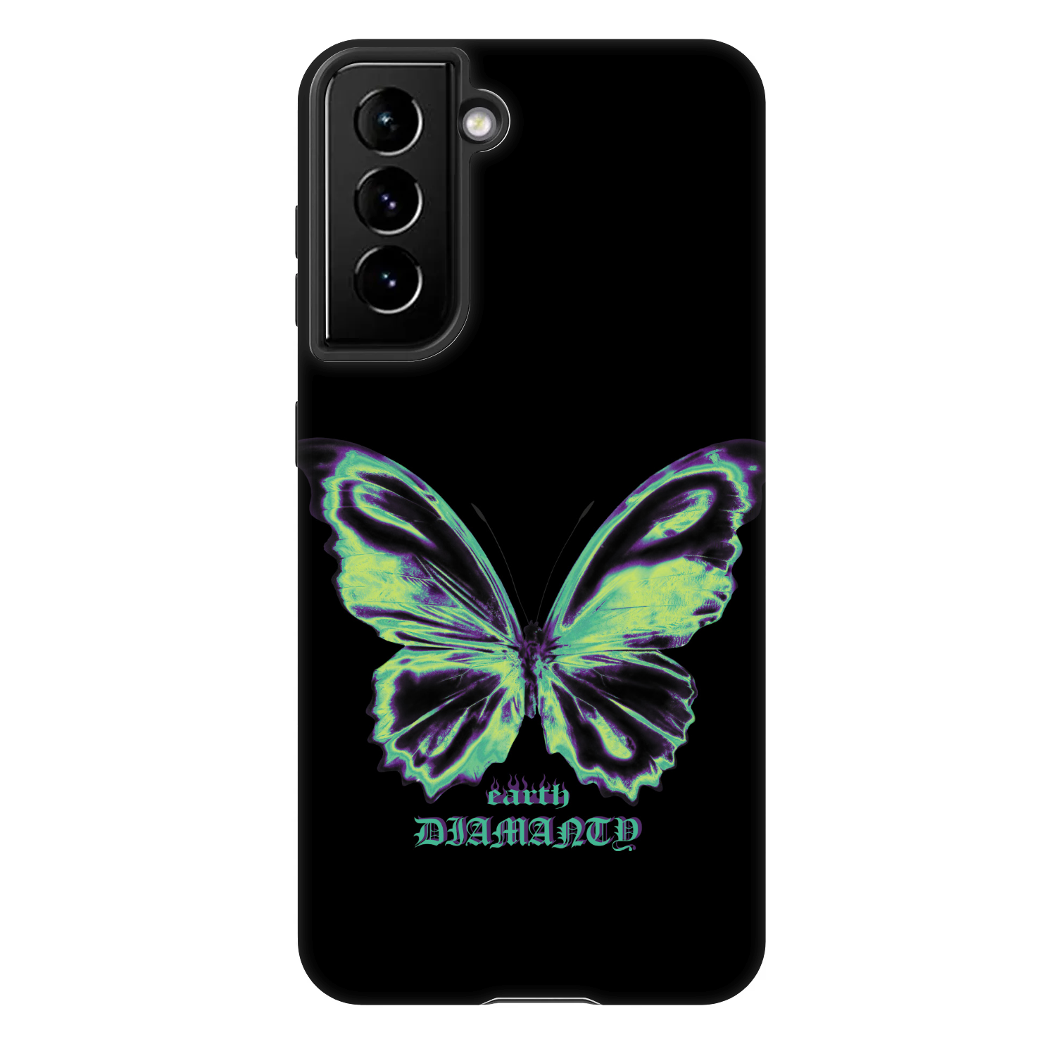 Picasee Fashion Case pentru Samsung Galaxy S21 5G G991B - Diamanty Blue