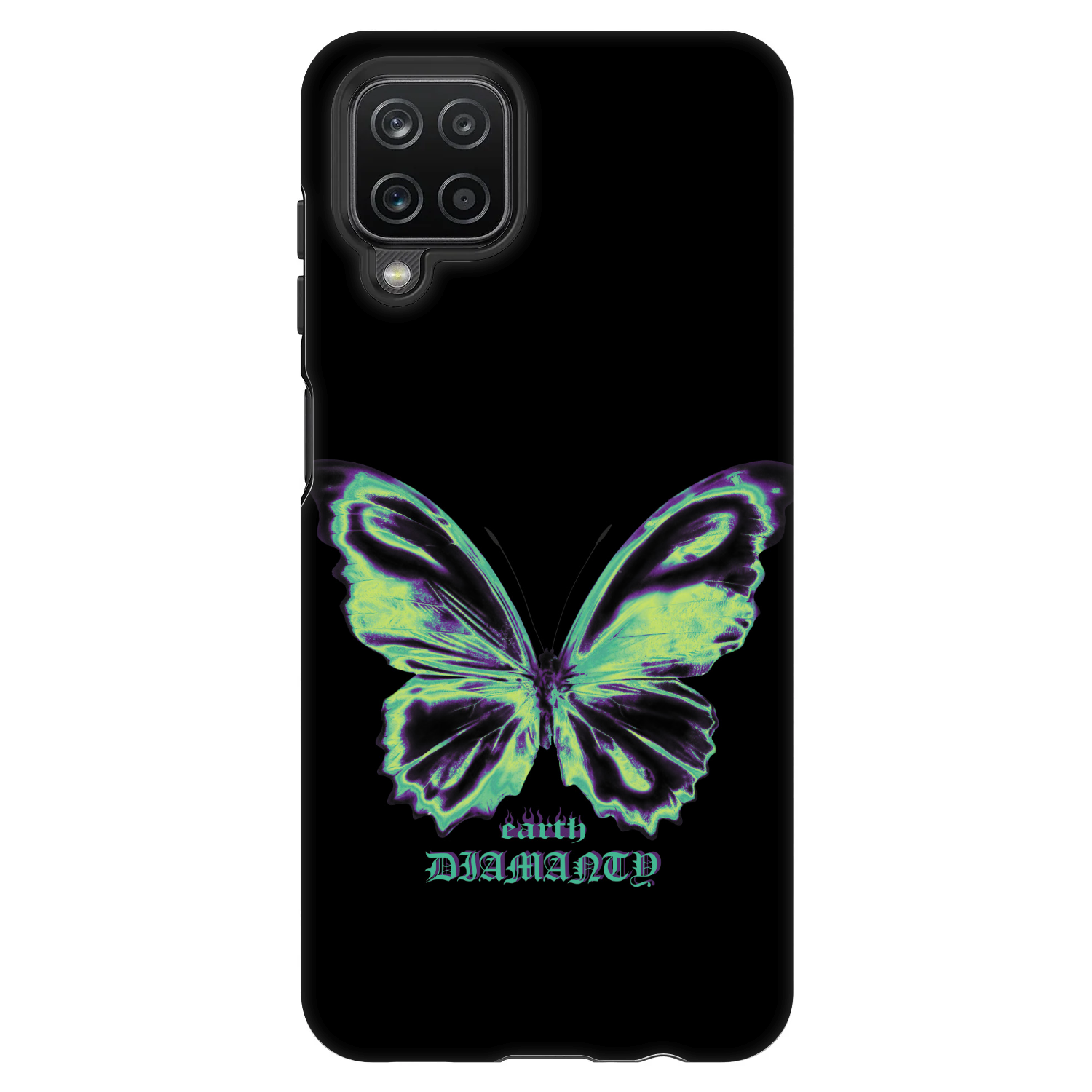 Picasee Fashion Case pentru Samsung Galaxy A12 A125F - Diamanty Blue