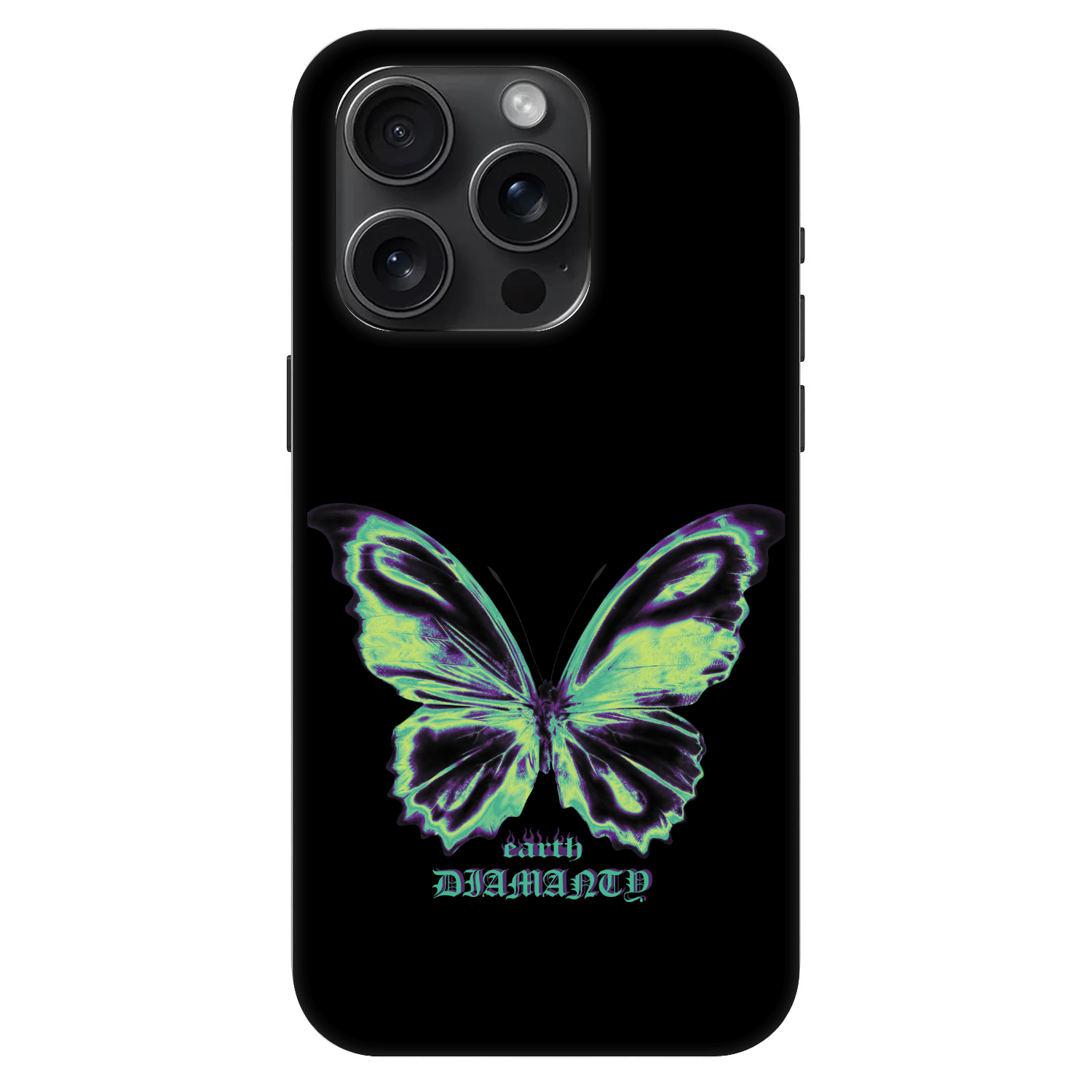 Picasee Fashion Case MagSafe pentru Apple iPhone 15 Pro - Diamanty Blue