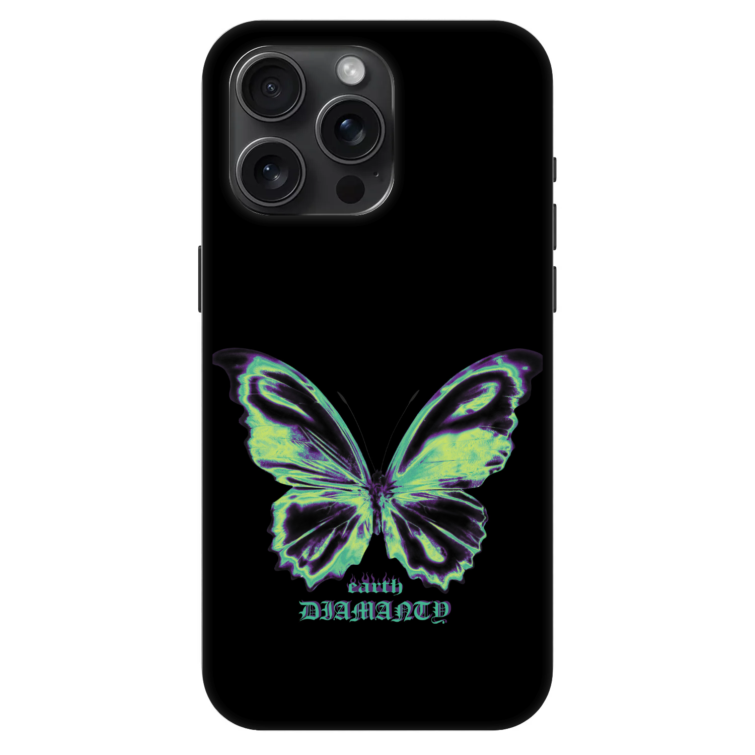 Picasee Fashion Case MagSafe pentru Apple iPhone 15 Pro Max - Diamanty Blue