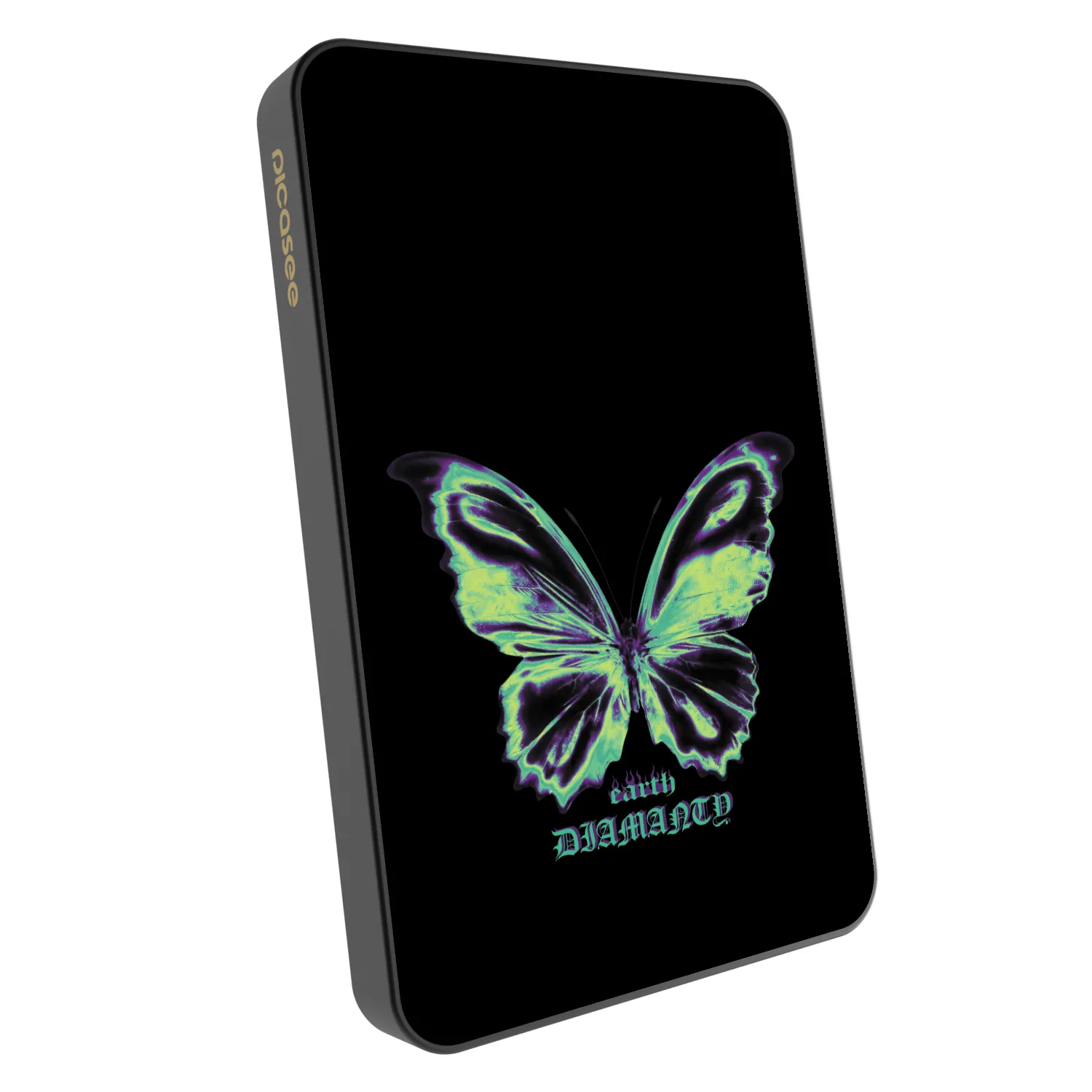 Picasee Powerbank cu MagSafe 5 000 mAh Gri - Diamanty Blue