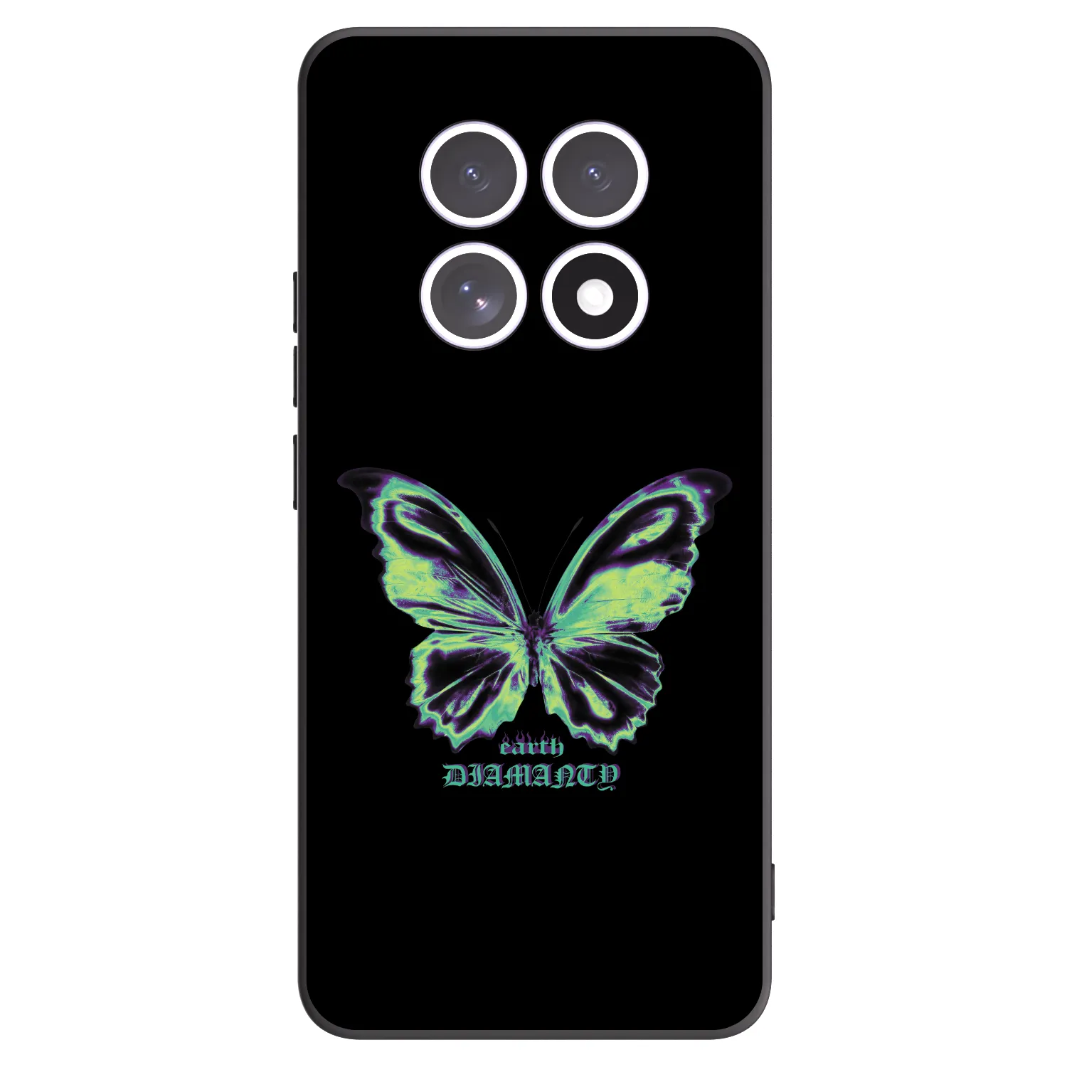 Picasee husă neagră din silicon pentru Xiaomi Redmi Note 15 - Diamanty Blue