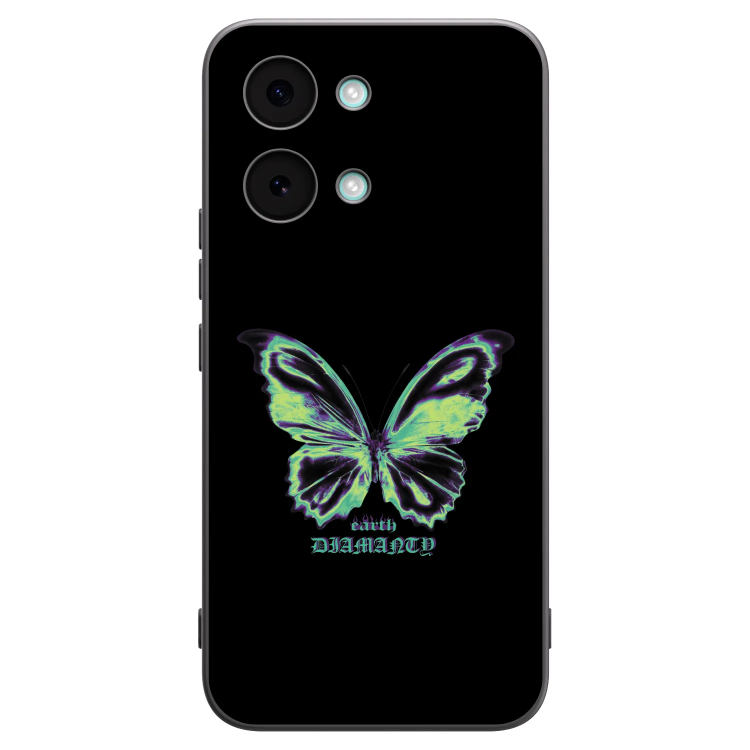 Picasee husă neagră din silicon pentru Xiaomi Poco X8 Pro Max - Diamanty Blue