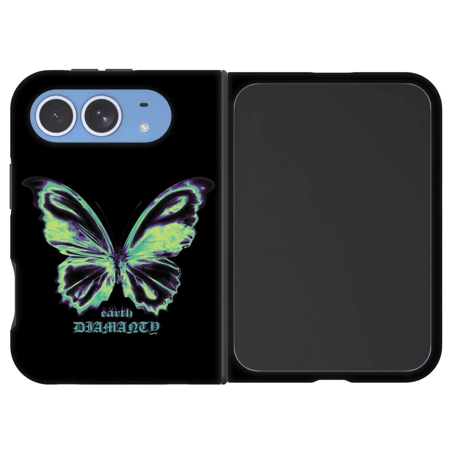 Picasee Fashion Case MagSafe pentru Apple iPhone Duo - Diamanty Blue