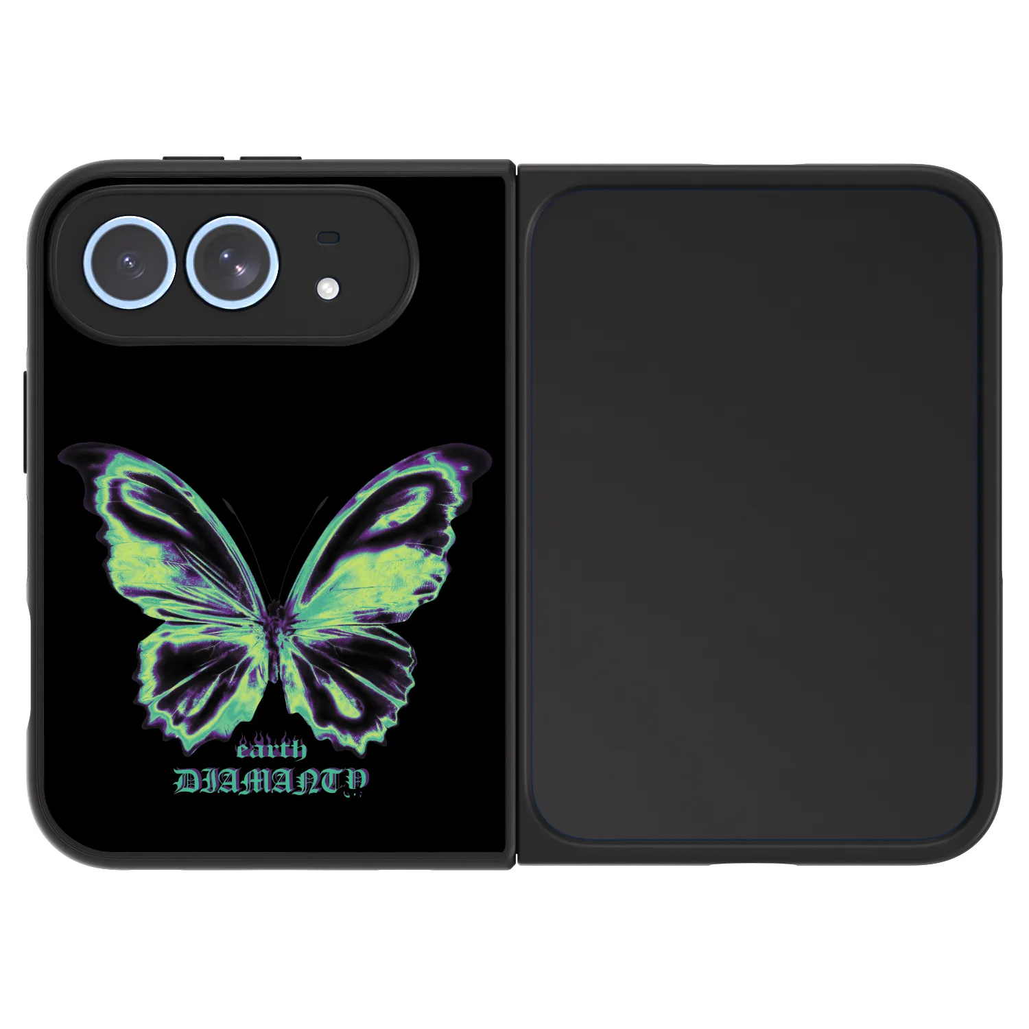 Picasee ULTIMATE CASE pentru Apple iPhone Duo - Diamanty Blue