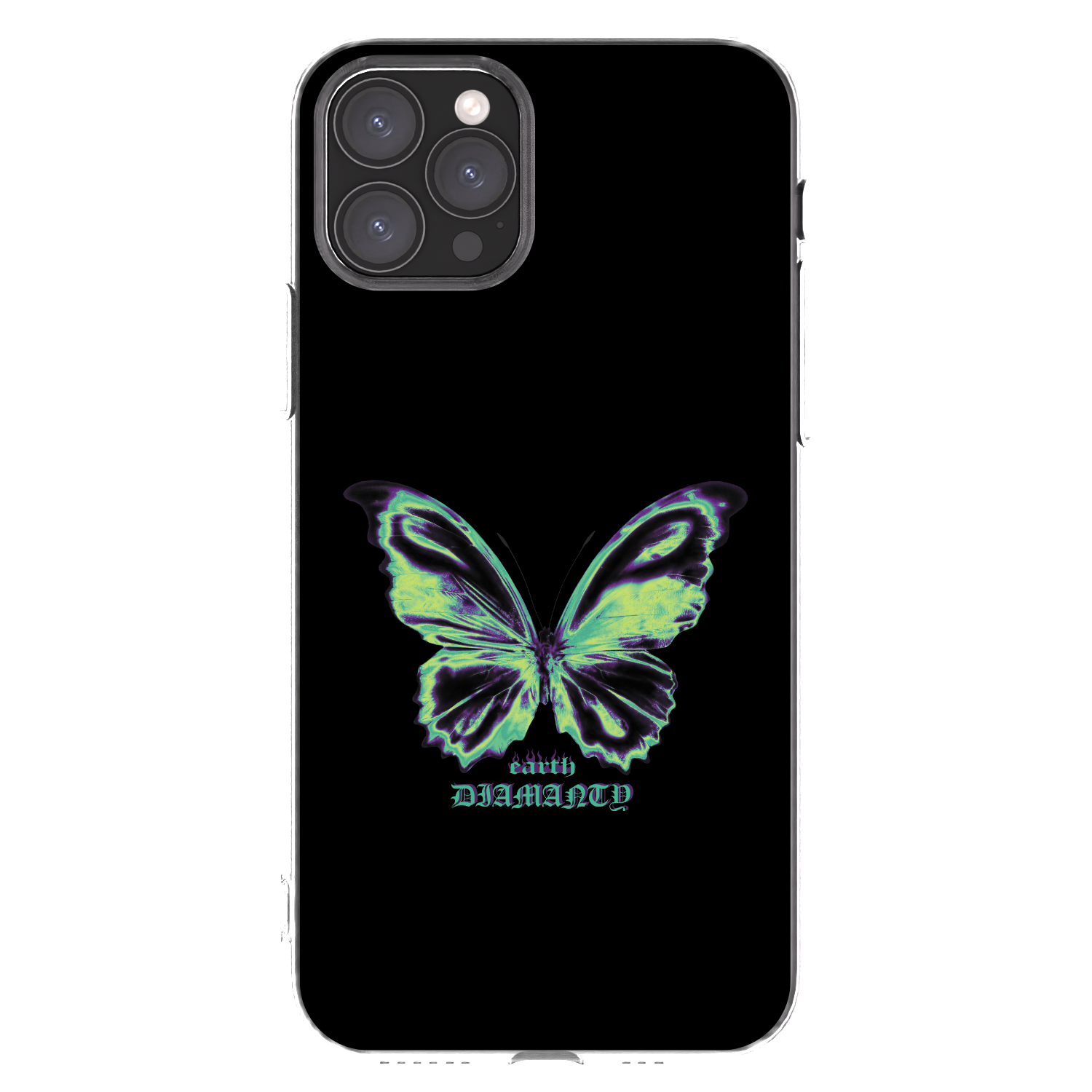 Picasee husă transparentă din silicon pentru Apple iPhone 11 Pro - Diamanty Blue