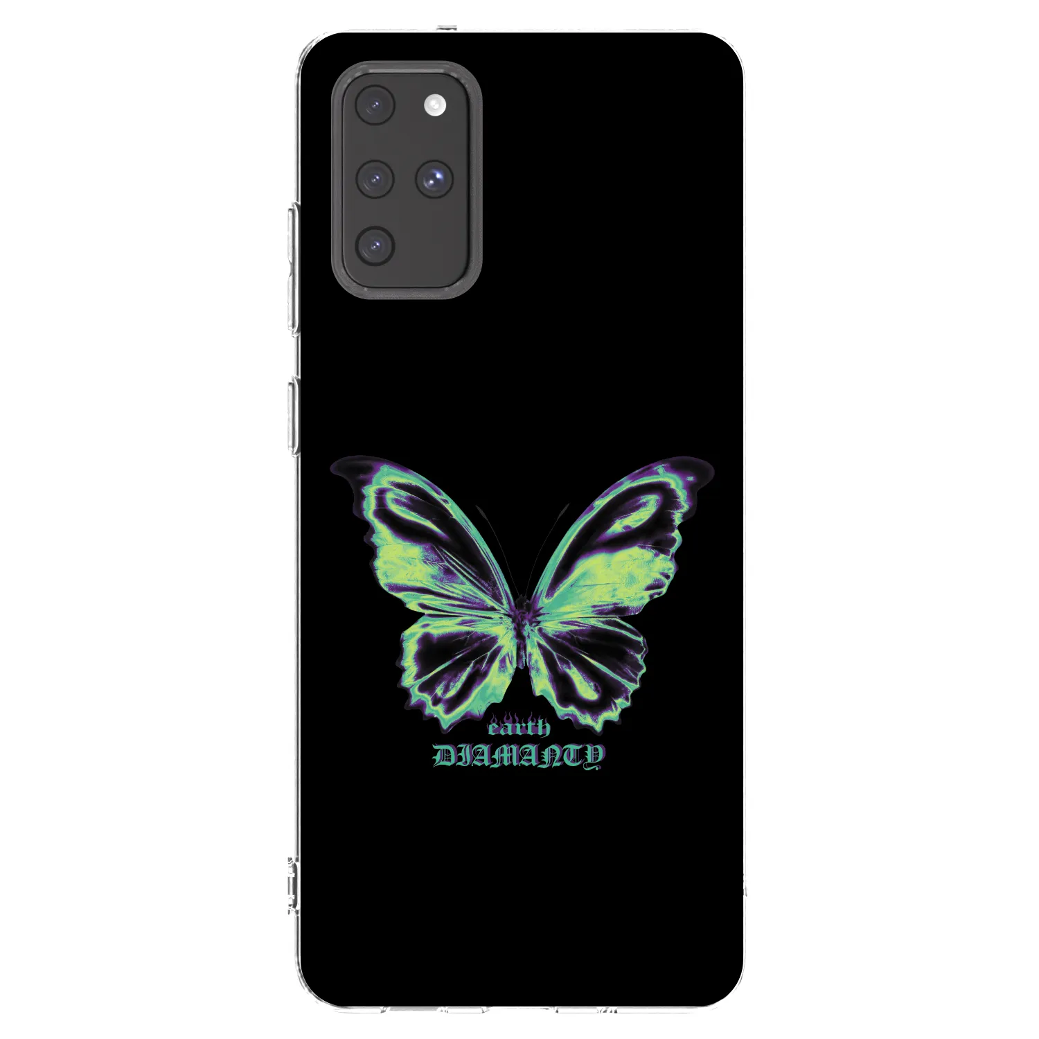 Picasee husă transparentă din silicon pentru Samsung Galaxy S20+ G985F - Diamanty Blue