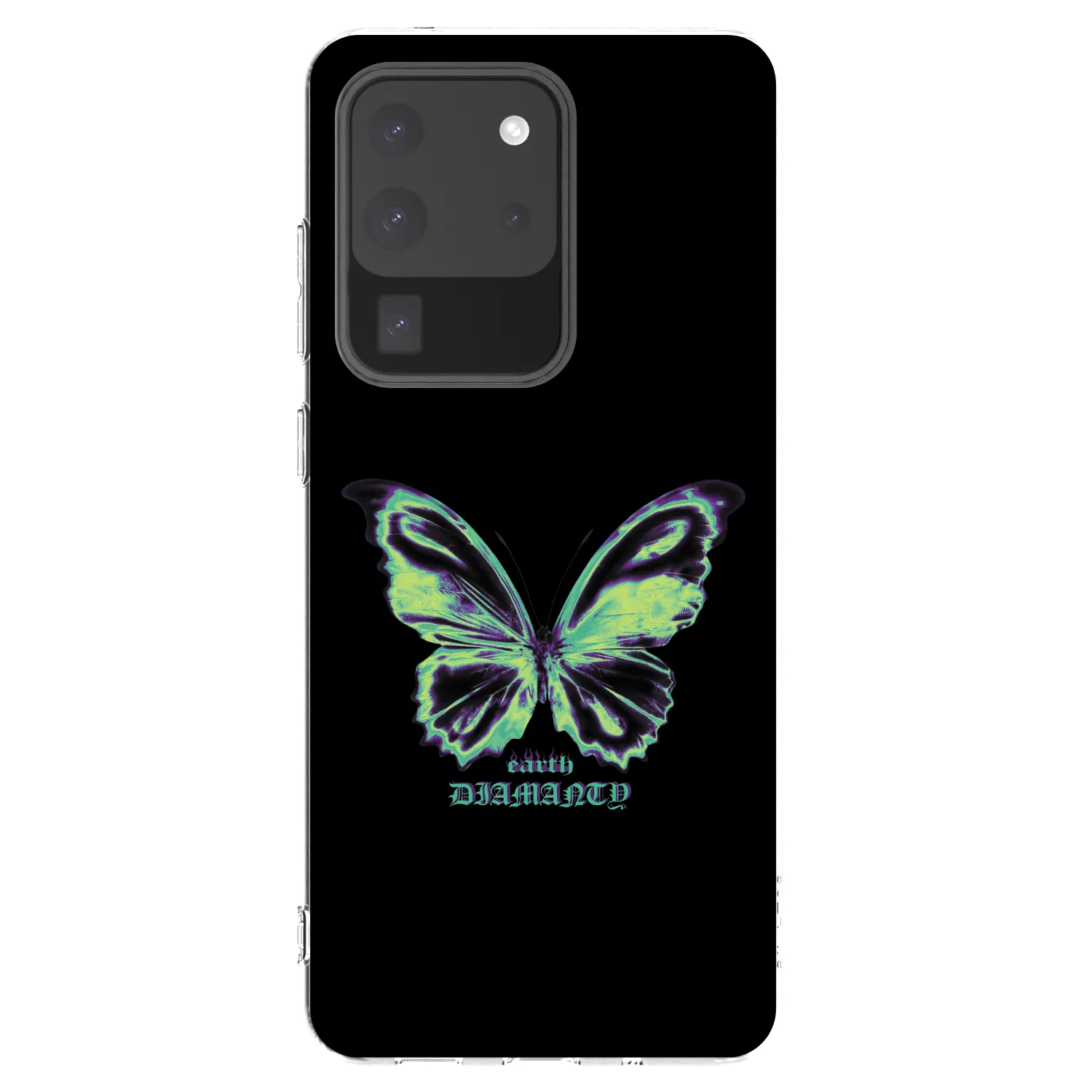 Picasee husă transparentă din silicon pentru Samsung Galaxy S20 Ultra 5G G988F - Diamanty Blue