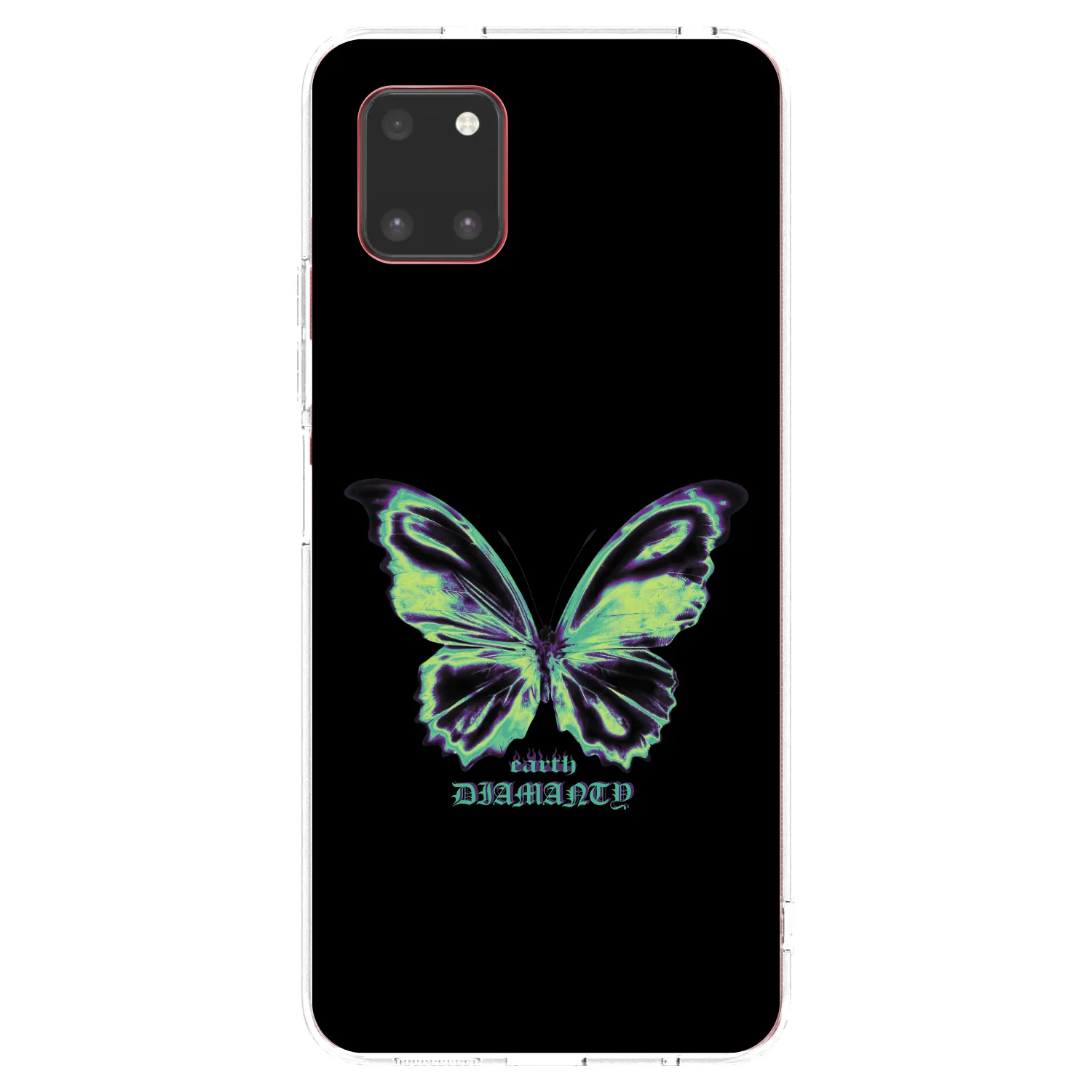Picasee husă transparentă din silicon pentru Samsung Galaxy Note 10 Lite N770F - Diamanty Blue