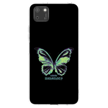 Picasee husă transparentă din silicon pentru Huawei Y5P - Diamanty Blue