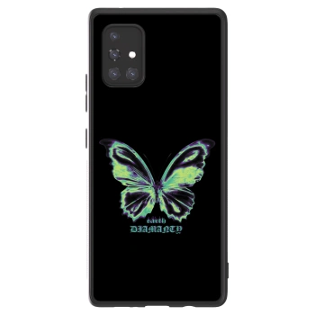 Picasee ULTIMATE CASE pentru Samsung Galaxy A71 A715F - Diamanty Blue