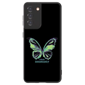 Picasee ULTIMATE CASE pentru Samsung Galaxy S21 5G G991B - Diamanty Blue