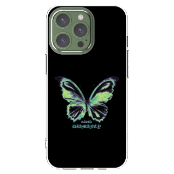 Picasee husă transparentă din silicon pentru Apple iPhone 13 Pro - Diamanty Blue