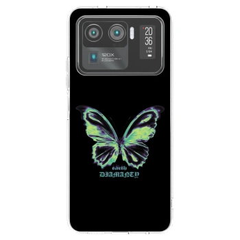 Picasee husă transparentă din silicon pentru Xiaomi Mi 11 Ultra - Diamanty Blue