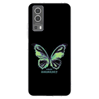 Picasee husă transparentă din silicon pentru Vivo Y72 5G - Diamanty Blue