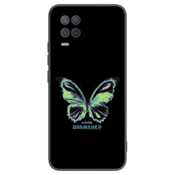 Picasee husă neagră din silicon pentru Realme 8 5G - Diamanty Blue