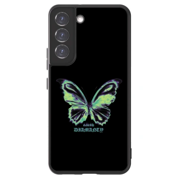 Picasee ULTIMATE CASE pentru Samsung Galaxy S22 5G - Diamanty Blue