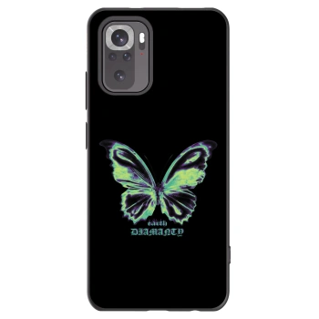 Picasee husă neagră din silicon pentru Xiaomi Redmi Note 11S 4G - Diamanty Blue