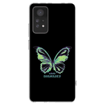 Picasee husă transparentă din silicon pentru Xiaomi Redmi Note 11 Pro - Diamanty Blue
