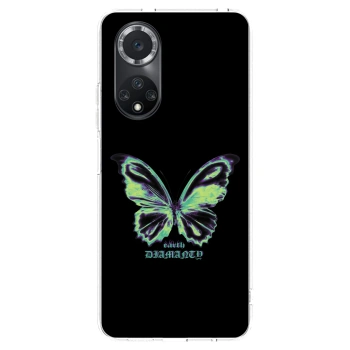 Picasee husă transparentă din silicon pentru Huawei Nova 9 SE - Diamanty Blue