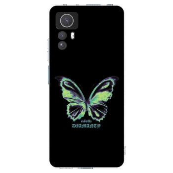 Picasee husă transparentă din silicon pentru Xiaomi Redmi Note 12S - Diamanty Blue