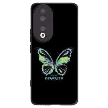 Picasee husă neagră din silicon pentru Honor 90 5G - Diamanty Blue