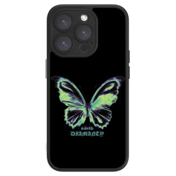 Picasee ULTIMATE CASE MagSafe pentru Apple iPhone 15 Pro - Diamanty Blue