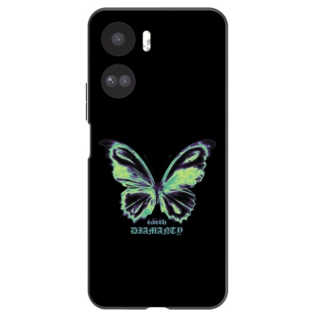 Picasee husă neagră din silicon pentru Honor 90 Lite 5G - Diamanty Blue