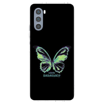 Picasee husă transparentă din silicon pentru Motorola Moto G62 - Diamanty Blue