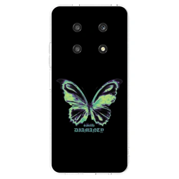 Picasee husă transparentă din silicon pentru Honor Magic4 Lite 5G - Diamanty Blue