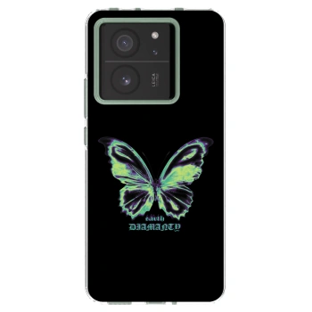 Picasee husă transparentă din silicon pentru Xiaomi 13T Pro - Diamanty Blue