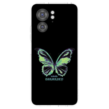 Picasee husă transparentă din silicon pentru Motorola Edge 40 - Diamanty Blue