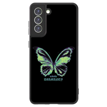 Picasee ULTIMATE CASE PowerShare pentru Samsung Galaxy S21 FE 5G - Diamanty Blue