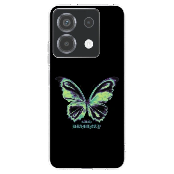 Picasee husă transparentă din silicon pentru Xiaomi Poco X6 - Diamanty Blue