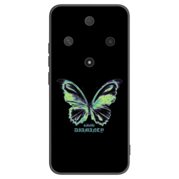 Picasee husă neagră din silicon pentru Honor Magic6 Lite 5G - Diamanty Blue