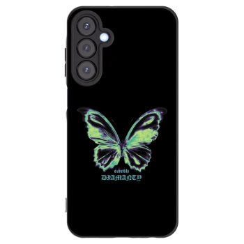 Picasee husă neagră din silicon pentru Samsung Galaxy A25 A256B 5G - Diamanty Blue