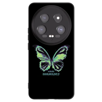 Picasee husă neagră din silicon pentru Xiaomi 14 Ultra - Diamanty Blue