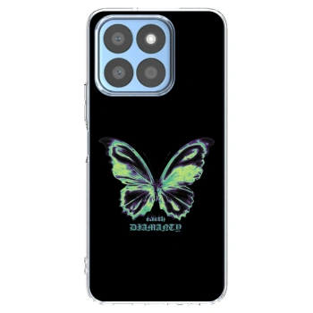 Picasee husă transparentă din silicon pentru Honor X8b - Diamanty Blue