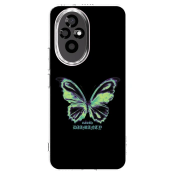 Picasee husă transparentă din silicon pentru Honor 200 5G - Diamanty Blue