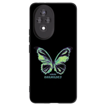 Picasee husă neagră din silicon pentru Honor 200 Pro 5G - Diamanty Blue