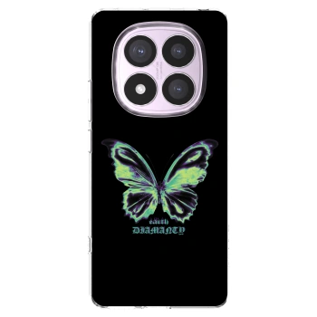 Picasee husă transparentă din silicon pentru Xiaomi Redmi Note 14 Pro 5G - Diamanty Blue