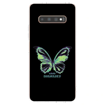 Picasee husă transparentă din silicon pentru Samsung Galaxy S10 Plus G975 - Diamanty Blue