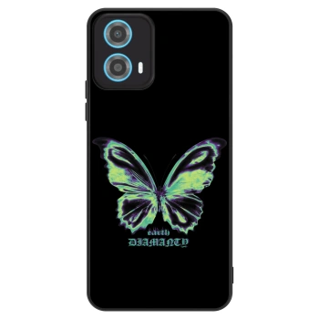 Husă pentru Motorola Moto G34 5G - Diamanty Blue